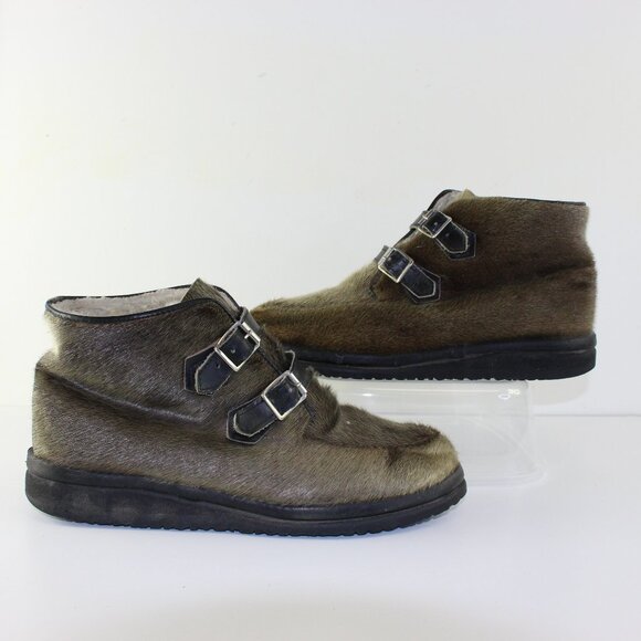 Vintage Inuit Fur Boots (8 US) - Picture 3 of 12